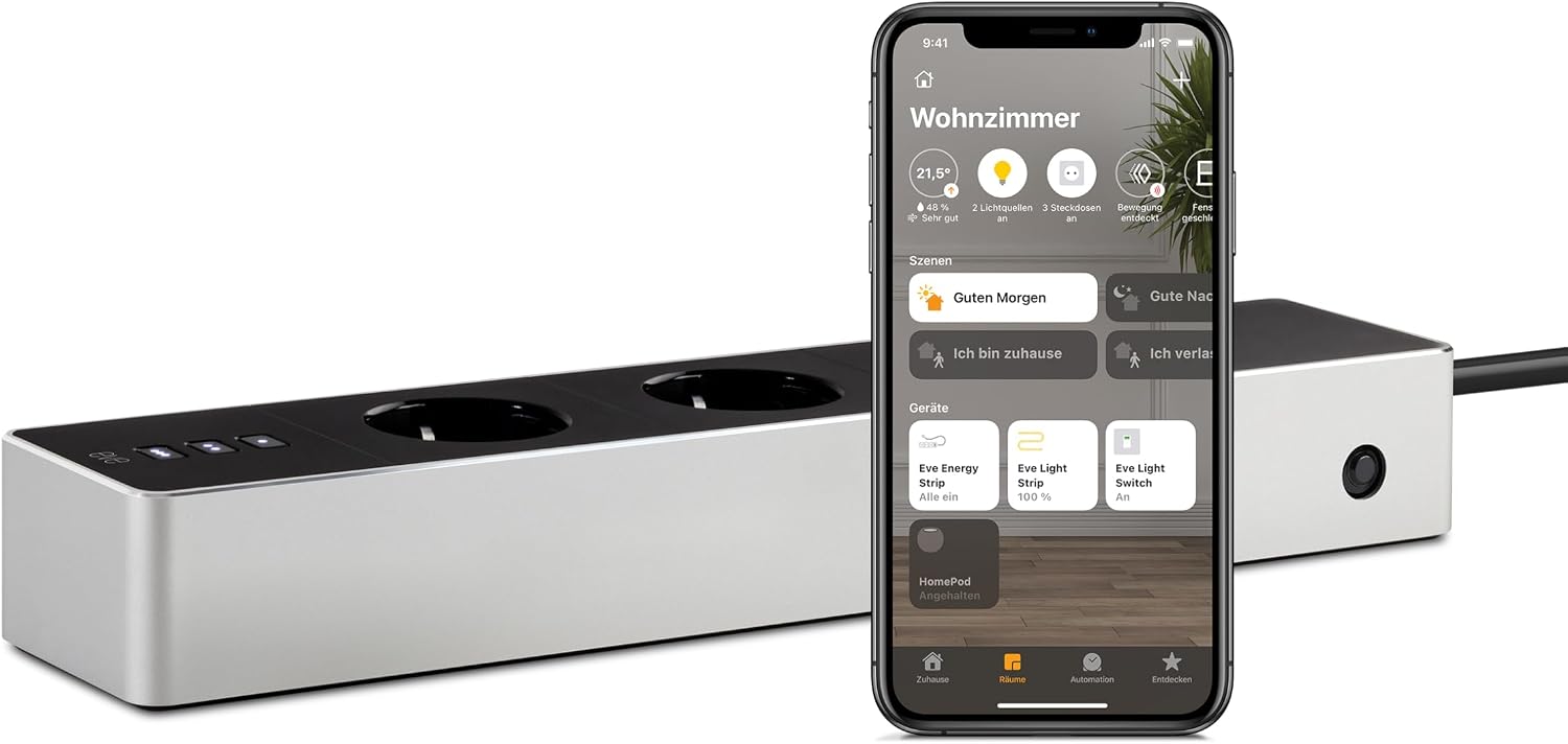 Detalle de Smarte Eve Energy Strip Dreifachsteckdose