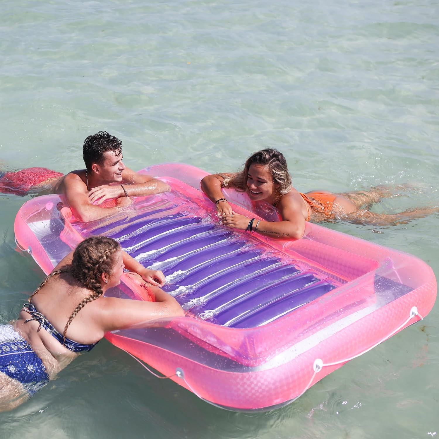 Detalle de SWIMLINE Original Suntan Tub Series Classic Inflatable Tanning Float
