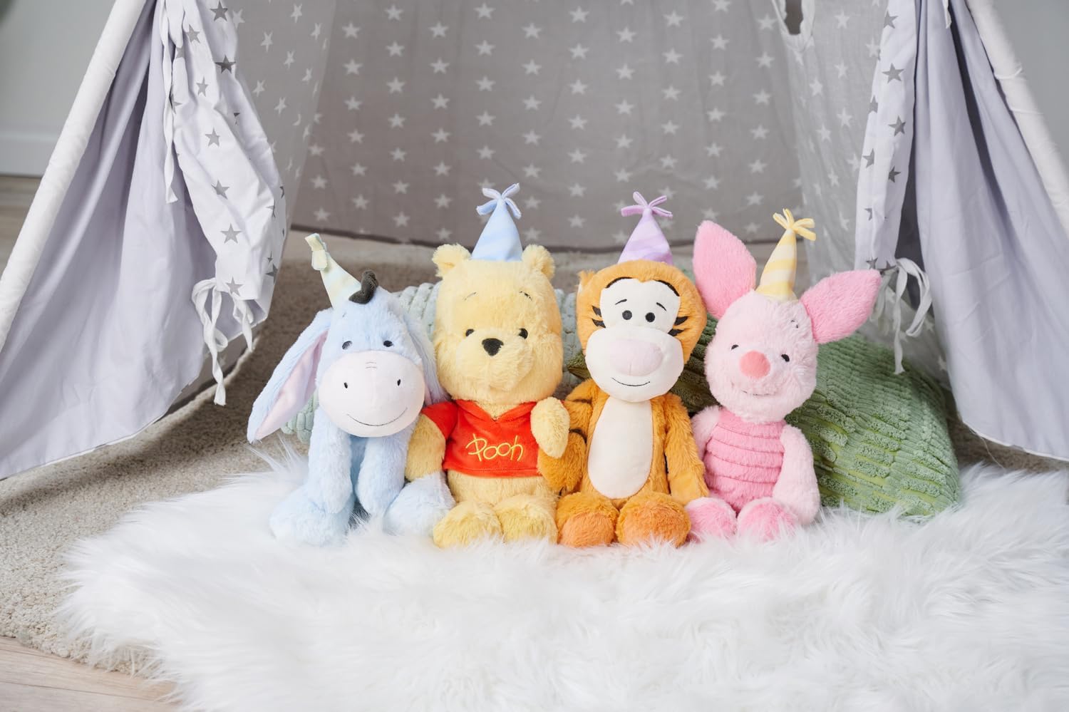 Detalle 1 de Simba Disney Winnie the Pooh Anniversary I-Aah, peluche morbido 25 cm