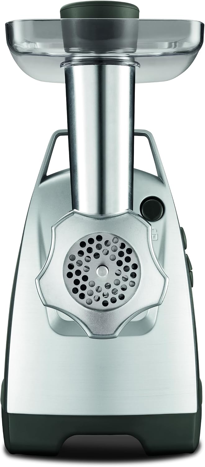 Thumbnail 1 de Moulinex Hachoir à Viande HV8 – Hachoir Électrique 2200W avec 2 Grilles et Accessoires pour Kebbés et Saucisses