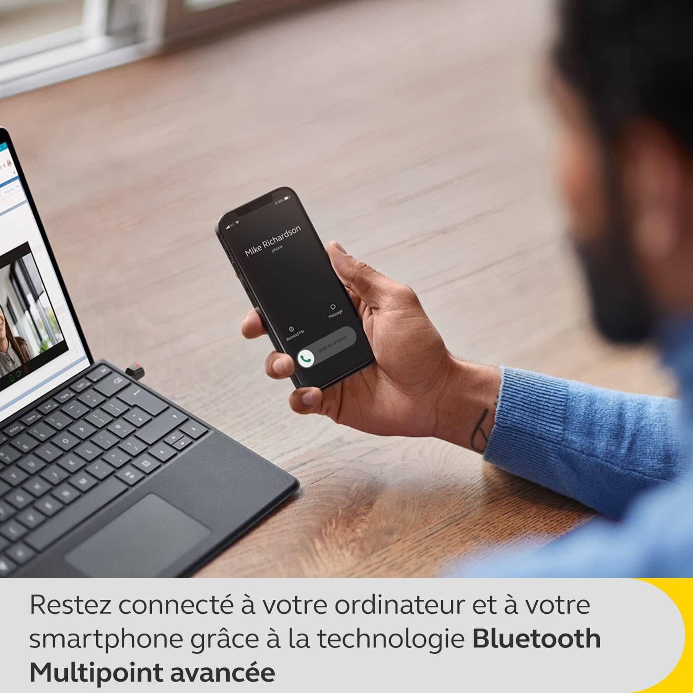 Thumbnail 4 de Jabra Evolve2 Buds (True Wireless) : écouteurs Bluetooth intra-auriculaires avec ANC et MultiSensor Voice