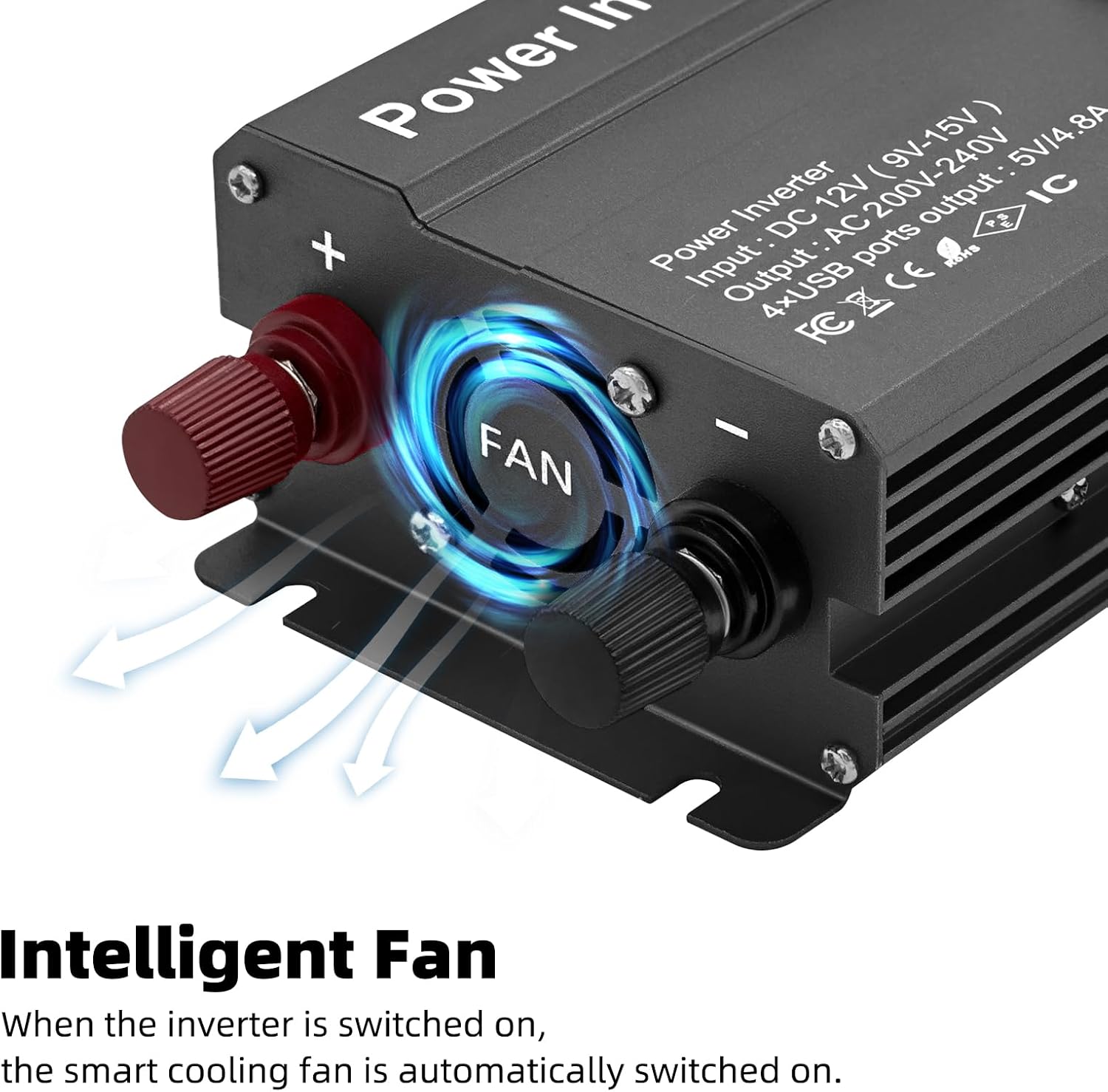 Thumbnail 6 de LVYUAN Power Inverter 2000W 12V to 240V Car Converter 🔌
