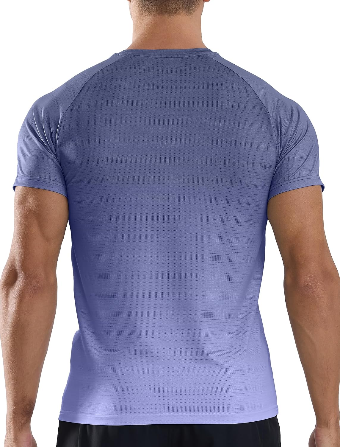 Detalle de Men’s Moisture-Wicking Gym and Running T-Shirt