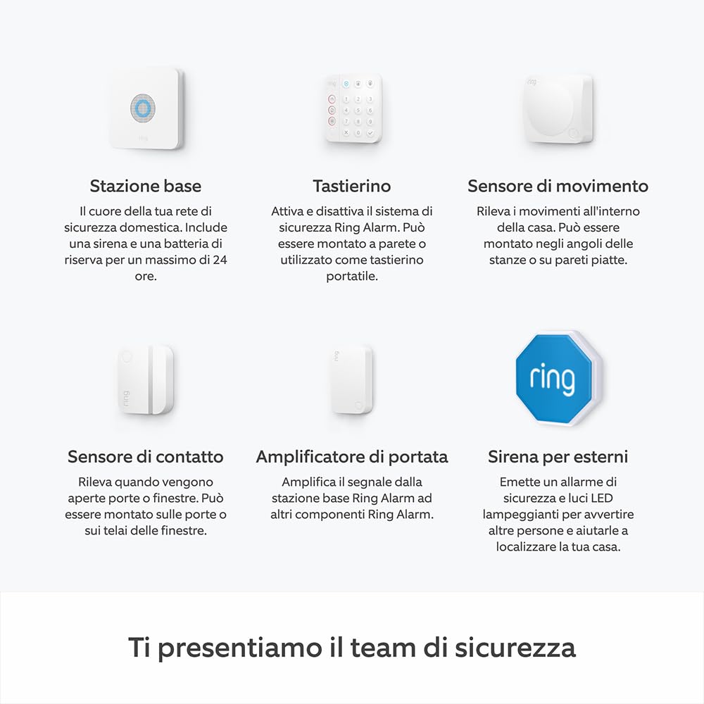 Thumbnail 5 de Ring Kit Alarm XL sistema di allarme 3 camere