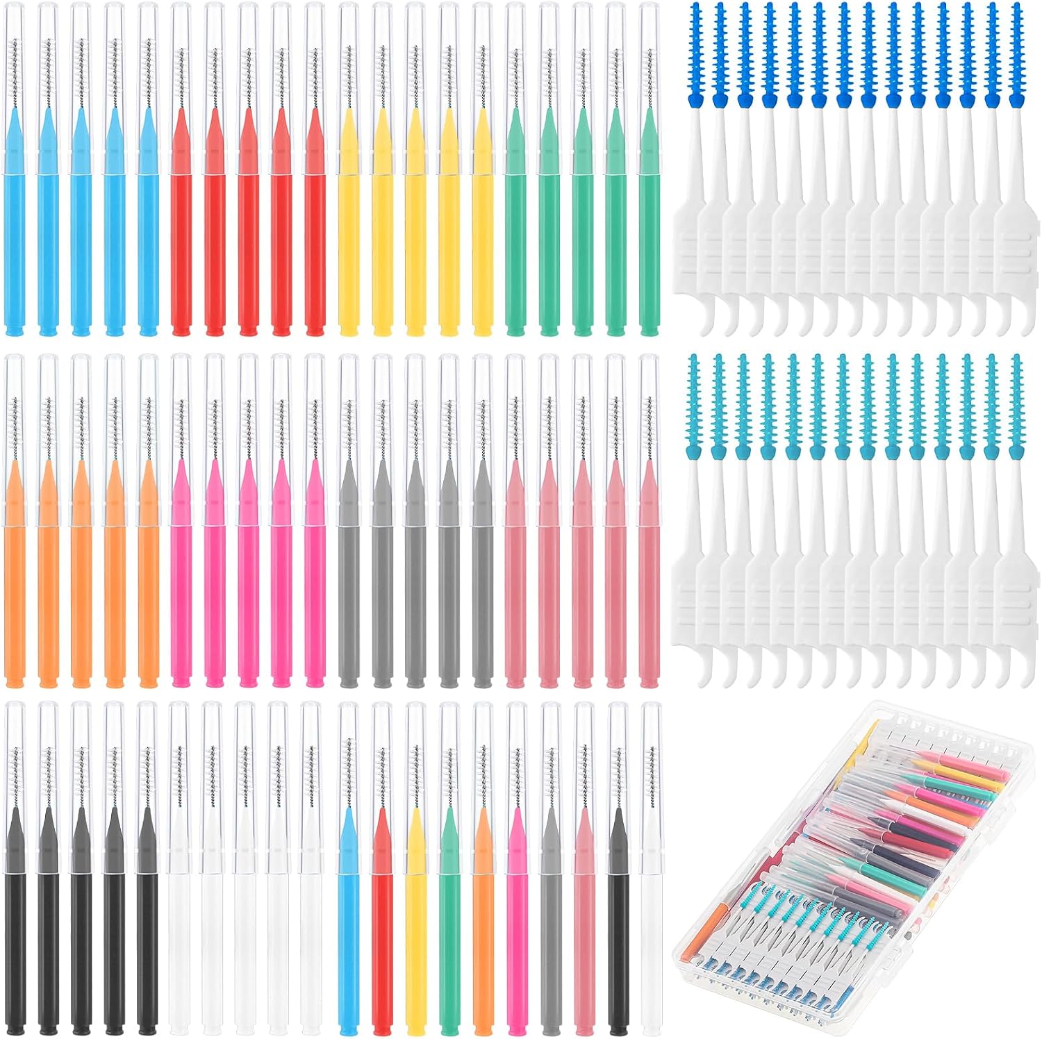 Detalle de jjshund Interdentalbürsten Set 255 Stück