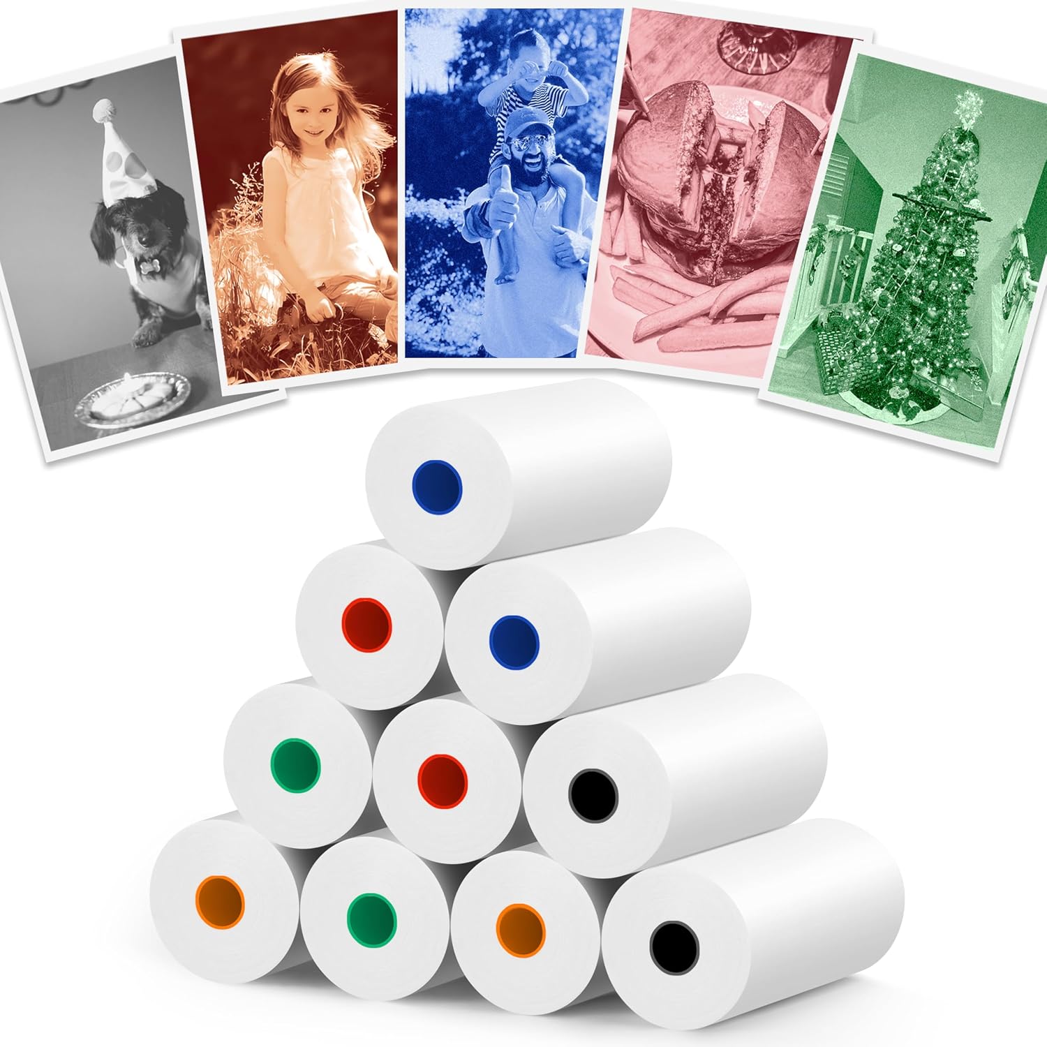 Thumbnail 6 de MIARALA Instant Camera Paper Rolls, Thermal Paper