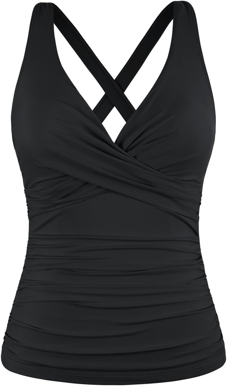 Detalle de Hilor Underwire Tankini Top Tummy Control