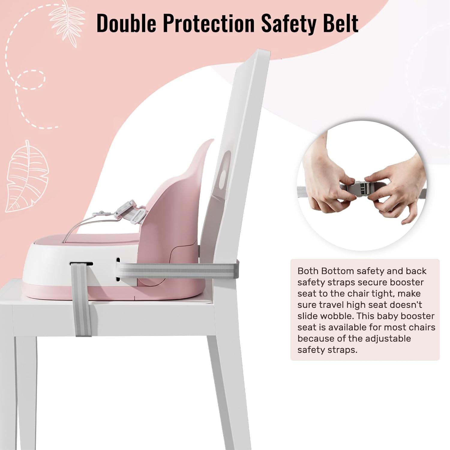 Thumbnail 2 de Portable booster seat 3-point harness 1.5kg