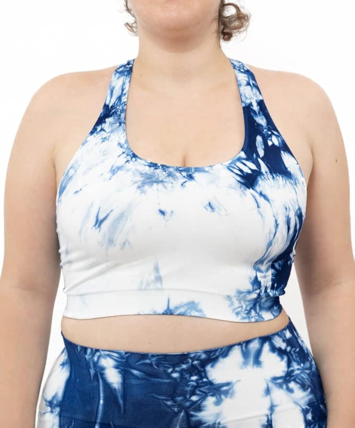 Detalle 2 de LEELA LAB Reggiseno Sportivo Donna Taglie Forti – Comfort Seamless, Supporto stabile e Made in Italy