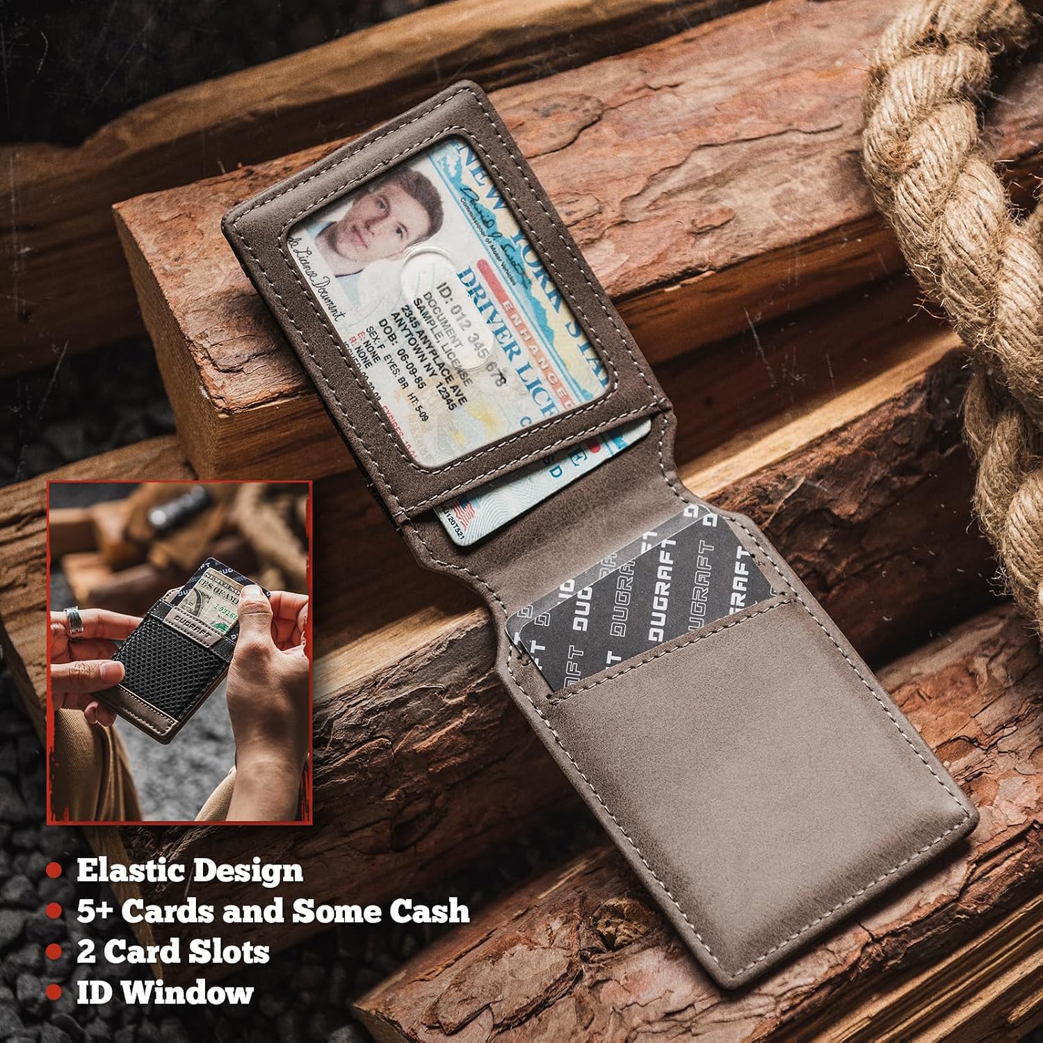 Thumbnail 3 de DUGRAFT Magnetic Card Wallet for iPhone