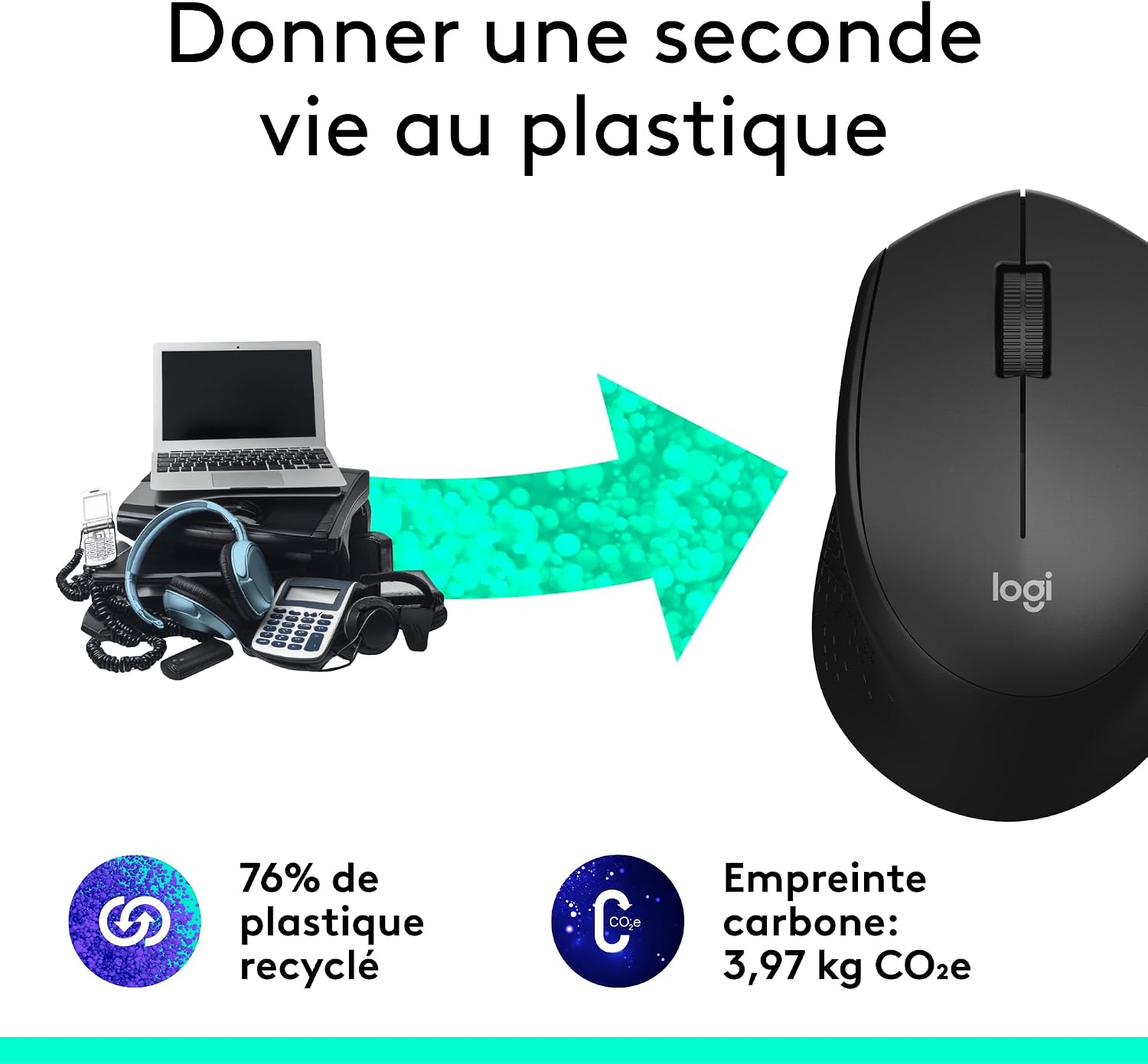 Thumbnail 4 de Logitech M330 Silent Plus Souris Sans Fil – Confort et silence fiables pour une utilisation quotidienne