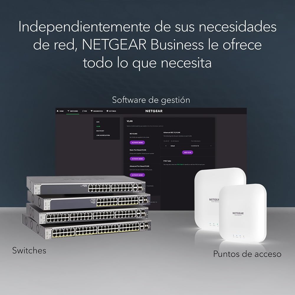 Thumbnail 4 de NETGEAR GS305PP Switch 5 puertos Gigabit 83 W