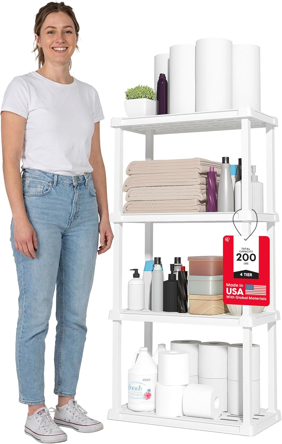 Thumbnail 6 de IRIS USA 5-Shelf storage rack 250lb