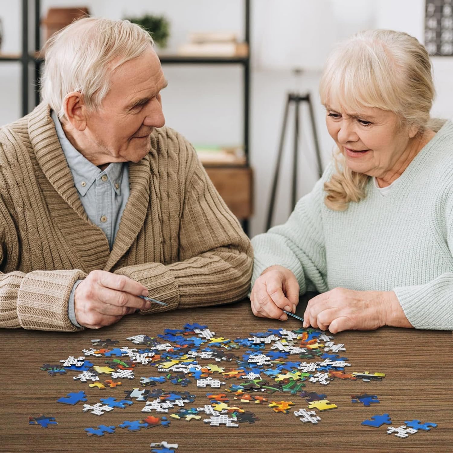 Thumbnail 5 de HUADADA Alpine Cozy 1000-Piece Jigsaw Puzzle