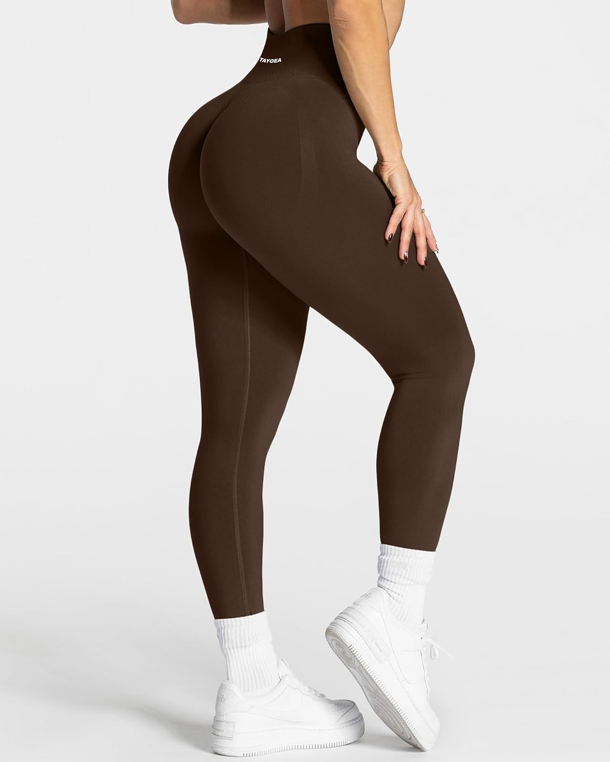 Detalle de TAYOEA Sport Leggings Damen Scrunch Butt Push Up