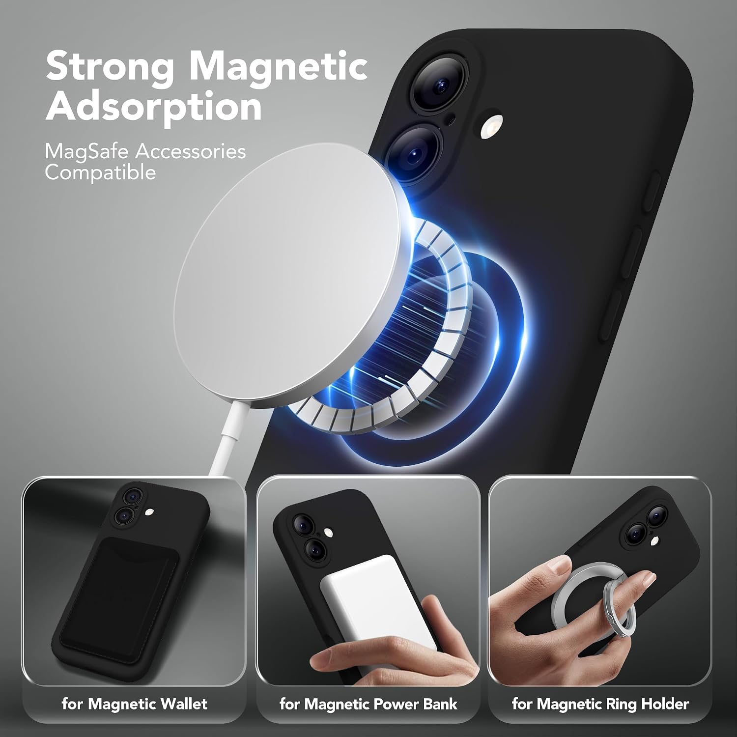 Detalle 2 de SuydanBox Magnetic iPhone 17 case with MagSafe 6.3"
