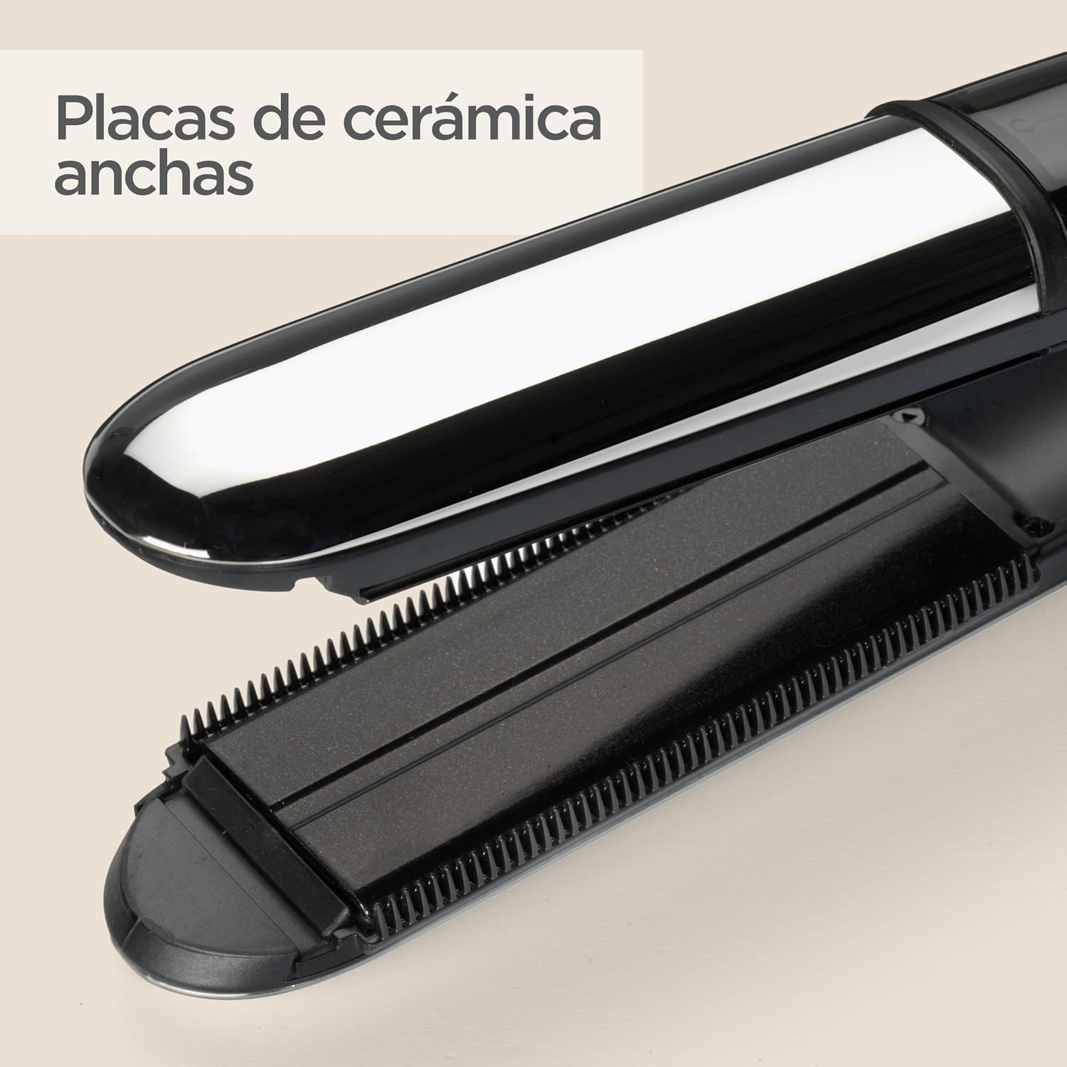 Thumbnail 1 de BaByliss Styler Steam Shine ST496E - Plancha con vapor