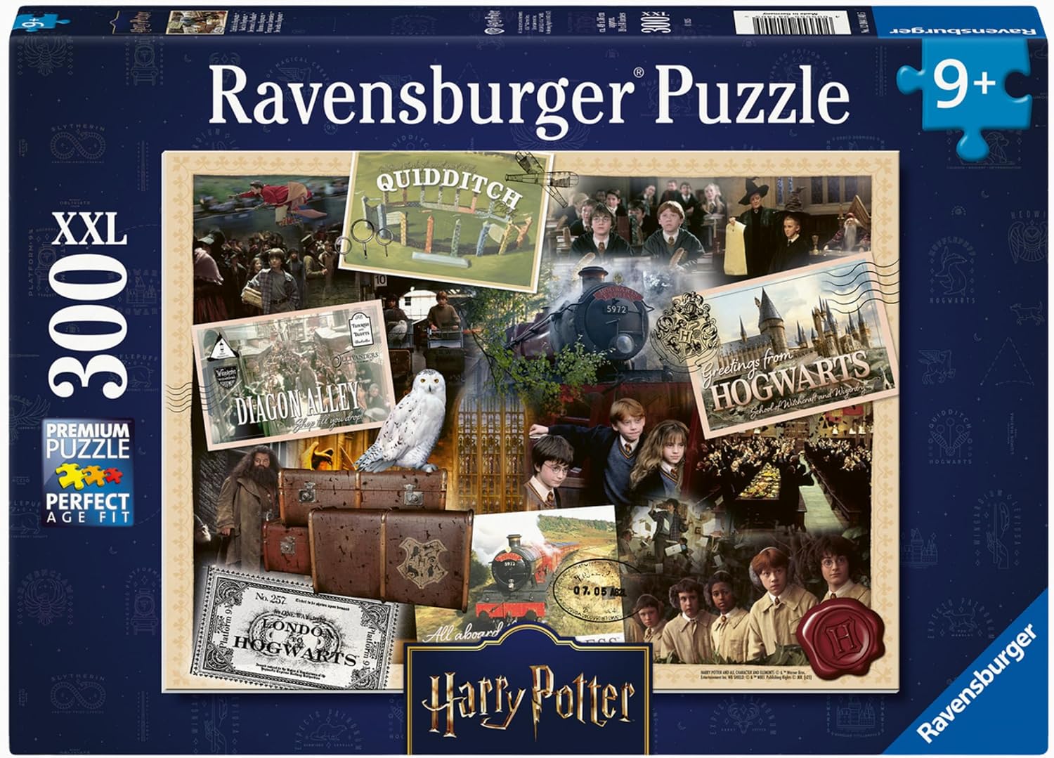 Detalle de Ravensburger Puzzle Enfant 300 pièces XXL « De retour à Poudlard » (dès 9 ans) 12004140