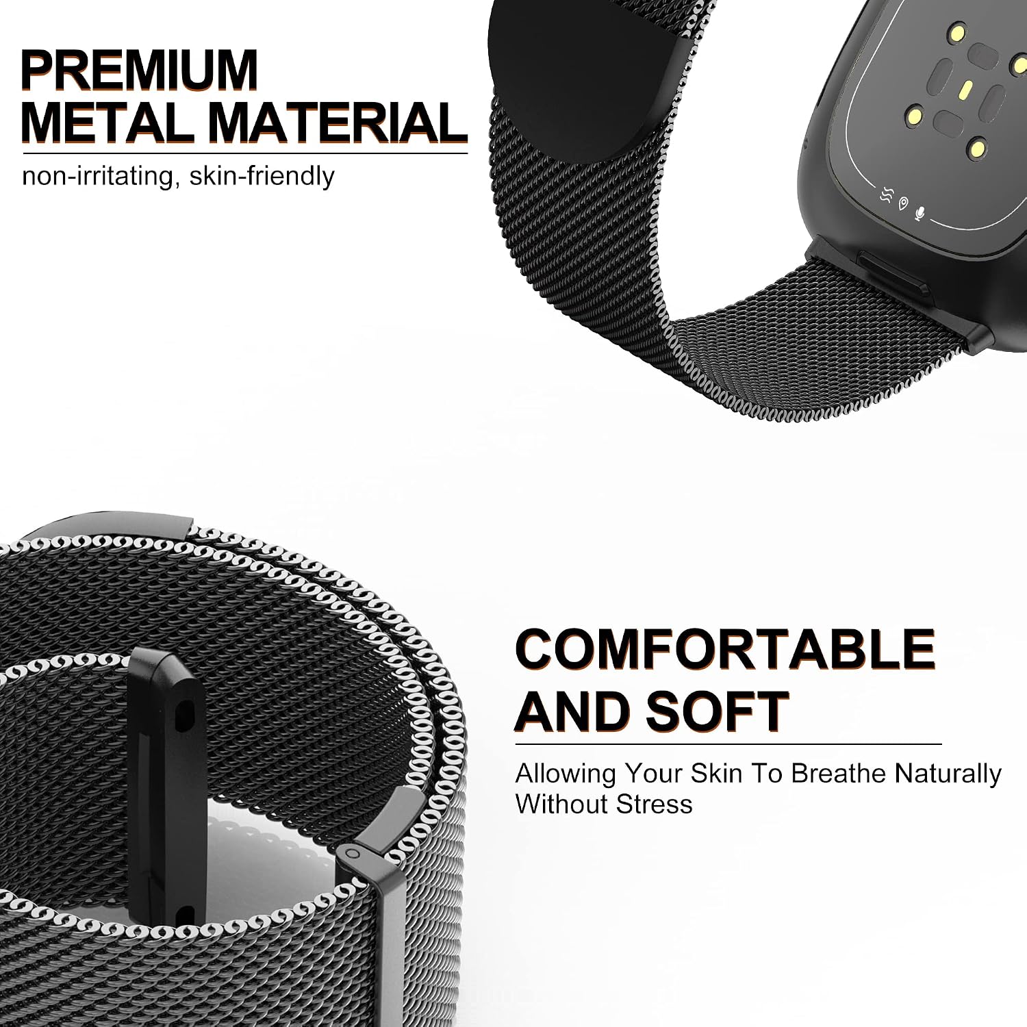 Detalle 1 de Higgs Replacement Strap for Fitbit Versa 3