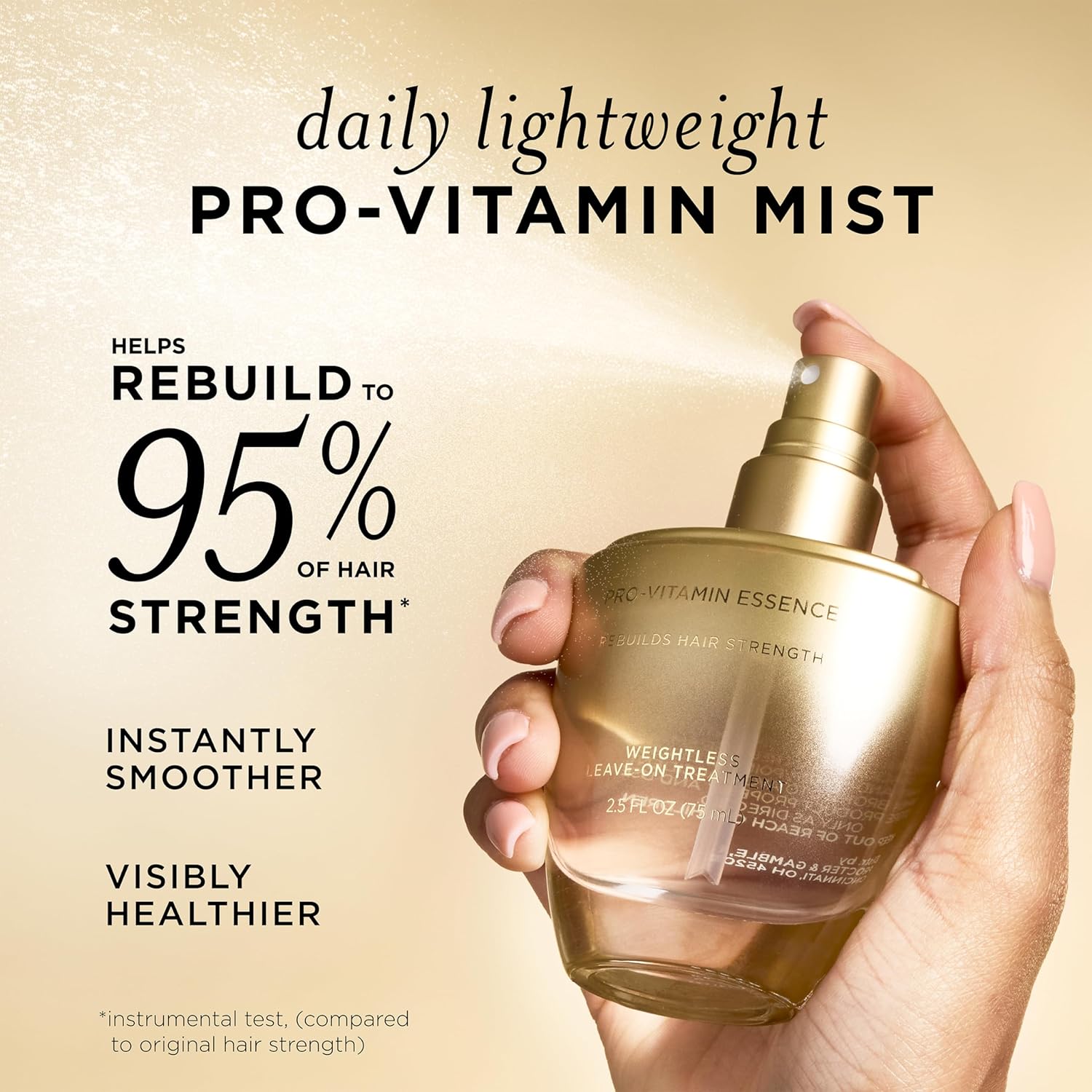 Thumbnail 1 de Pantene Pro‑Vitamin Essence Daily Repair Mist 2.5 fl oz 💇♀