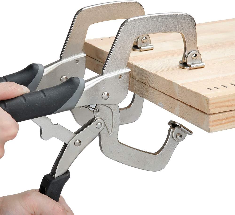 Detalle 2 de Amazon Basics Metal Face Clamp, 11-inch (2-Pack)