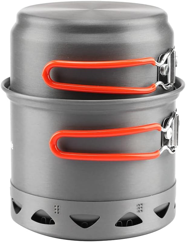 Detalle de Fire-Maple Camping Pot Bowl Foldable Ultralight 1-Person Cookware Set