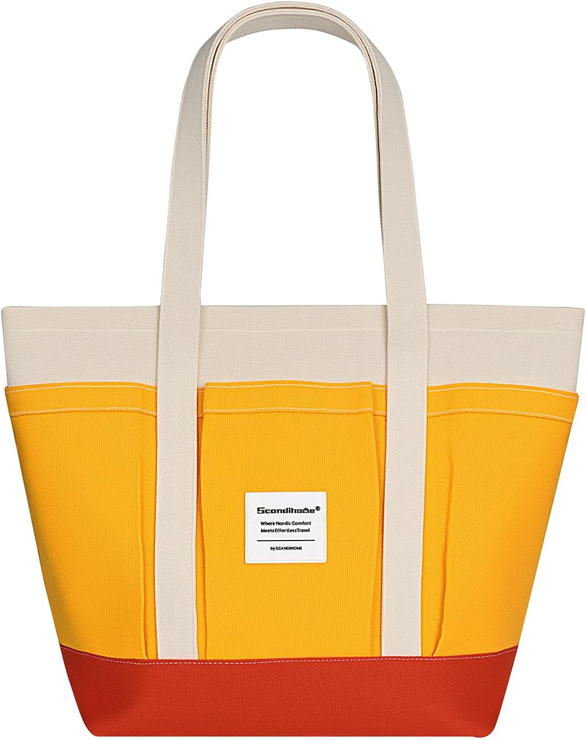 Detalle de SEPWIK Heavy Duty Canvas Tote Bag review: durable 15L carry-all for work, gym or travel