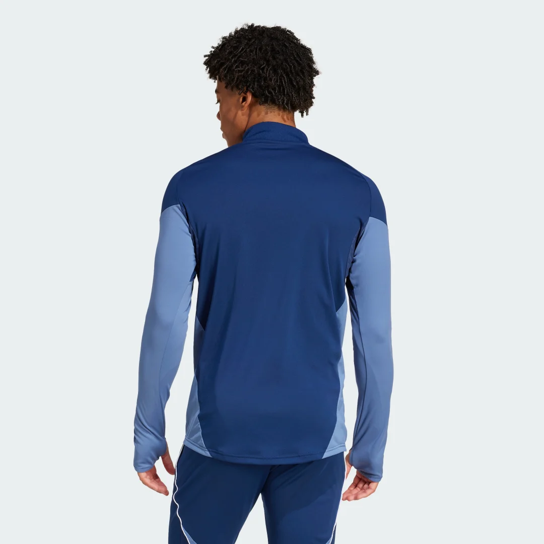 Detalle 2 de Sudadera entrenamiento Tiro 25 Competition de Adidas — azul