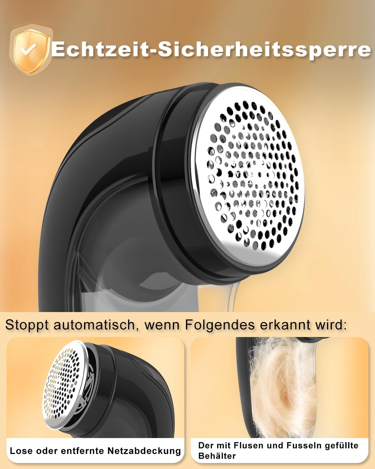 Detalle 1 de Homtronics Fusselrasierer 10.000 U/min