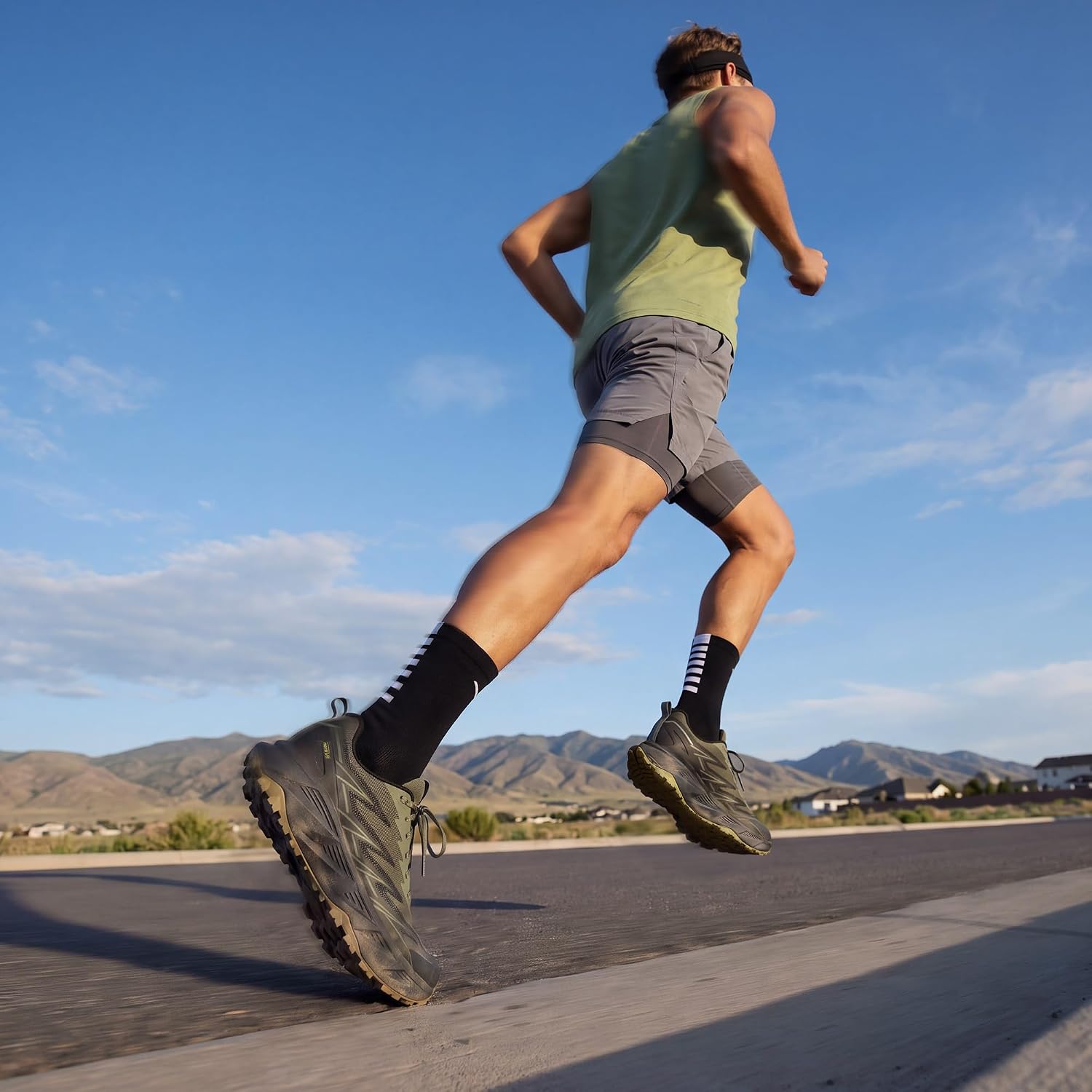 Thumbnail 2 de NORTIV 8 Trail Running Shoes with Mesh Upper