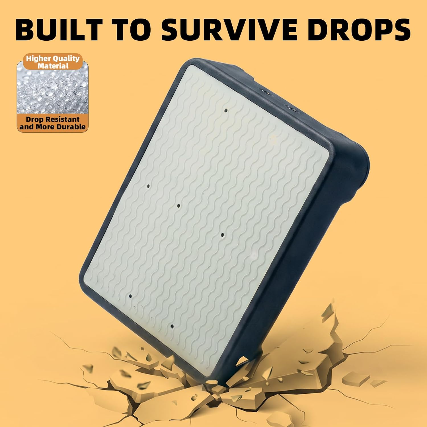 Thumbnail 5 de TENGYI Step Stool, Adjustable 3.7–5.9 in., Glow-in-the-Dark, 700 lb Capacity