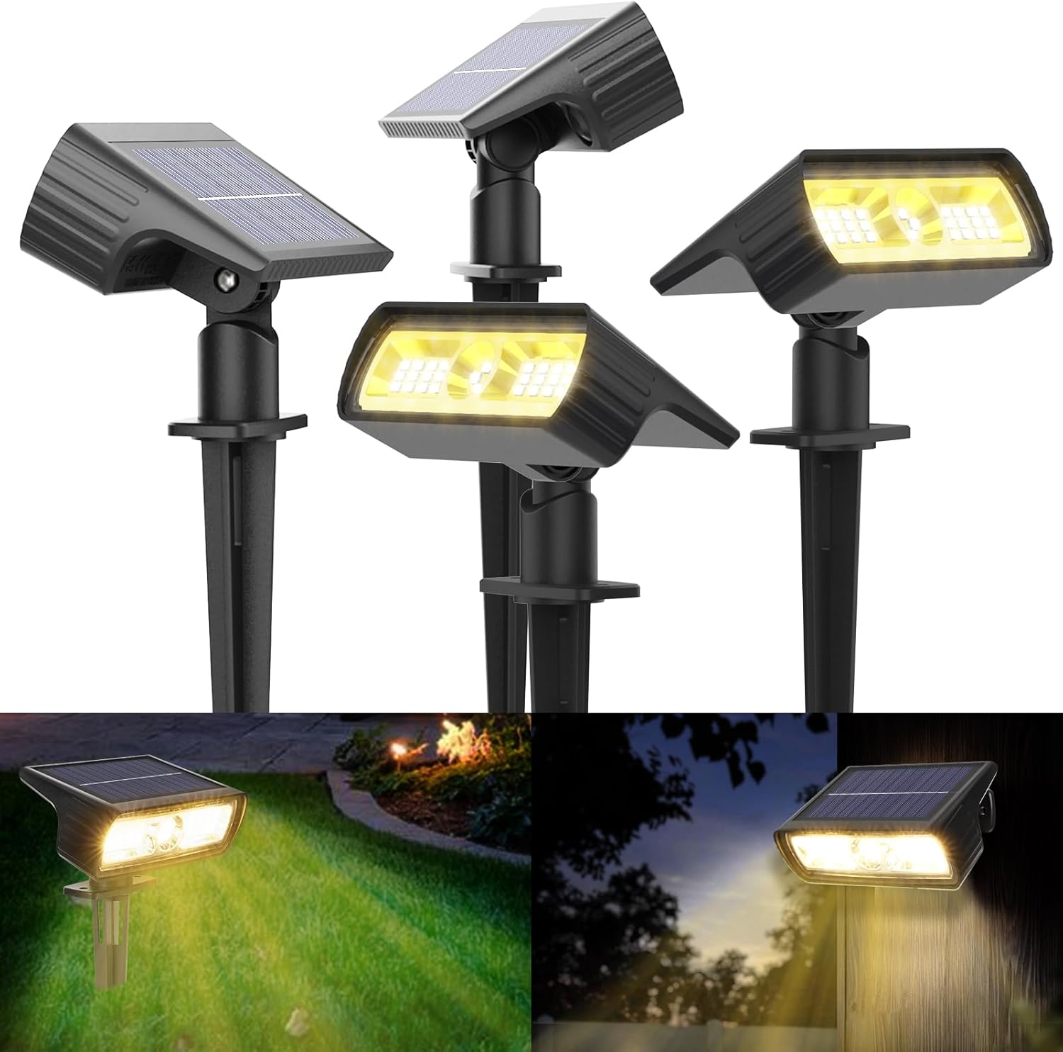 Imagen de Moxled Solarlampen Außen Garten 4 Stück en OfertitasTOP