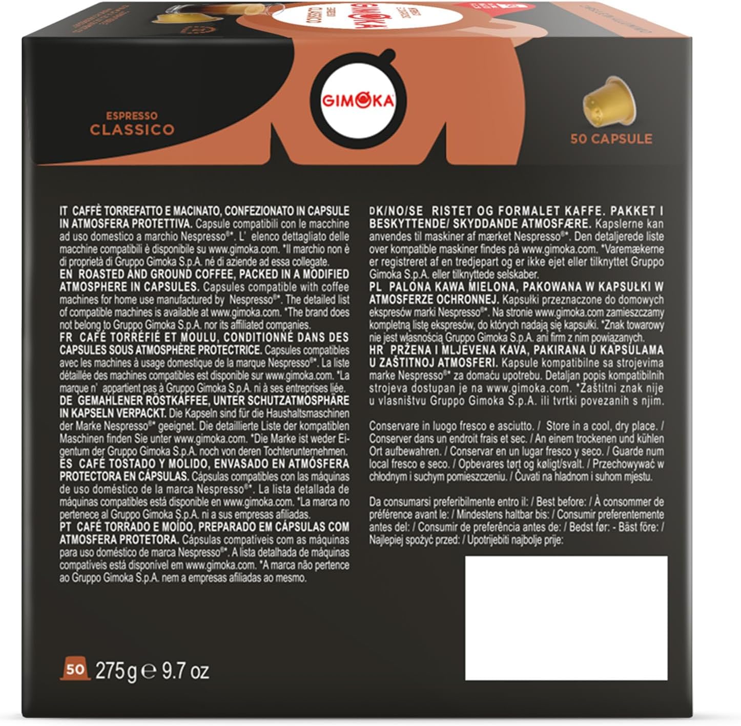 Detalle 2 de Gimoka Espresso Classico Blend