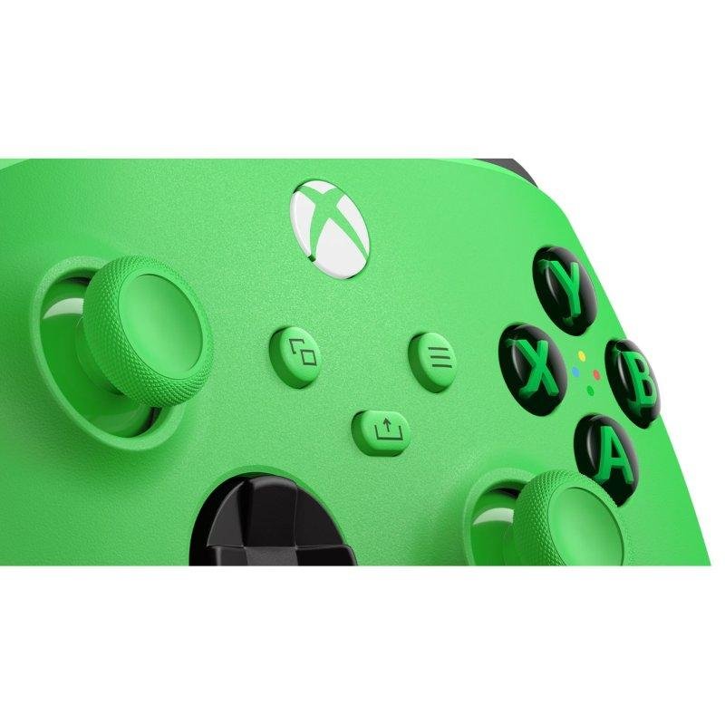 Detalle de Mando inalámbrico Microsoft Xbox Series/One/PC Verde Blanco