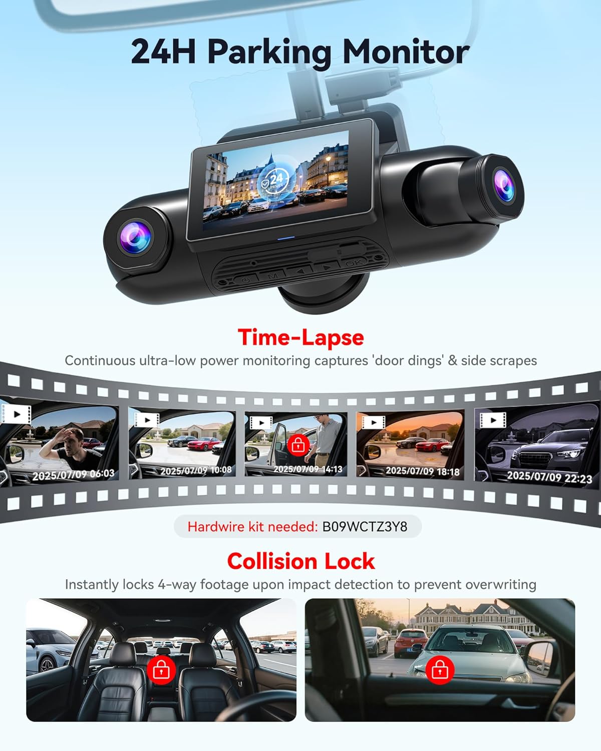 Thumbnail 5 de REDTIGER VP40 4-Channel 360° Dash Cam
