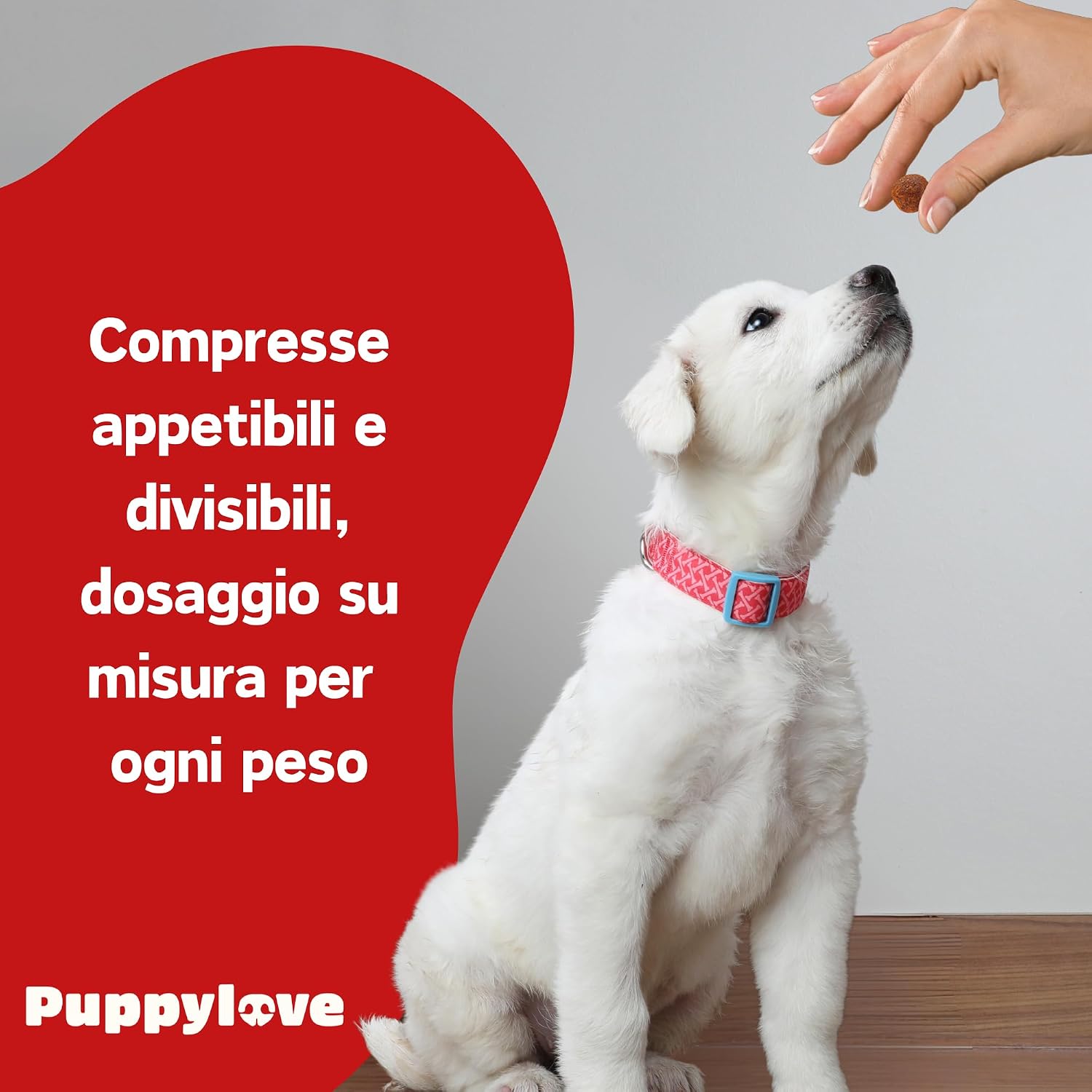 Detalle de Probiotici per Cani - Puppylove Digestion Boost, 100 Compresse Made in Italy