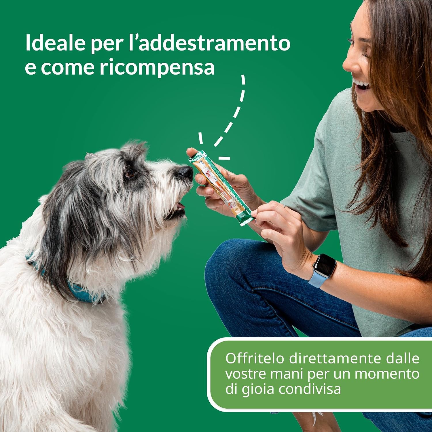 Detalle de INABA Churu Snack Cremoso al Pollo e Frutti di Mare – 20 Stick da 14 g per Cani