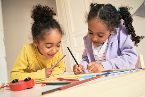Detalle 1 de STABILO Matita colorata triangolare Trio thick: trio di matite ergonomiche per colori vivaci