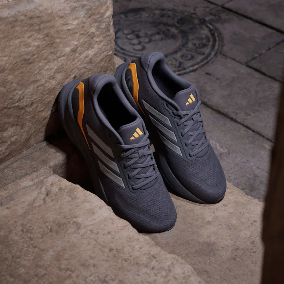 Detalle 2 de Zapatilla Runfalcon 5 Running de Adidas – versión Gris