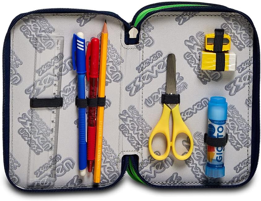 Thumbnail 4 de Seven Trousse à Crayons – Trousse à Stylos, 3 compartiments, design Italien