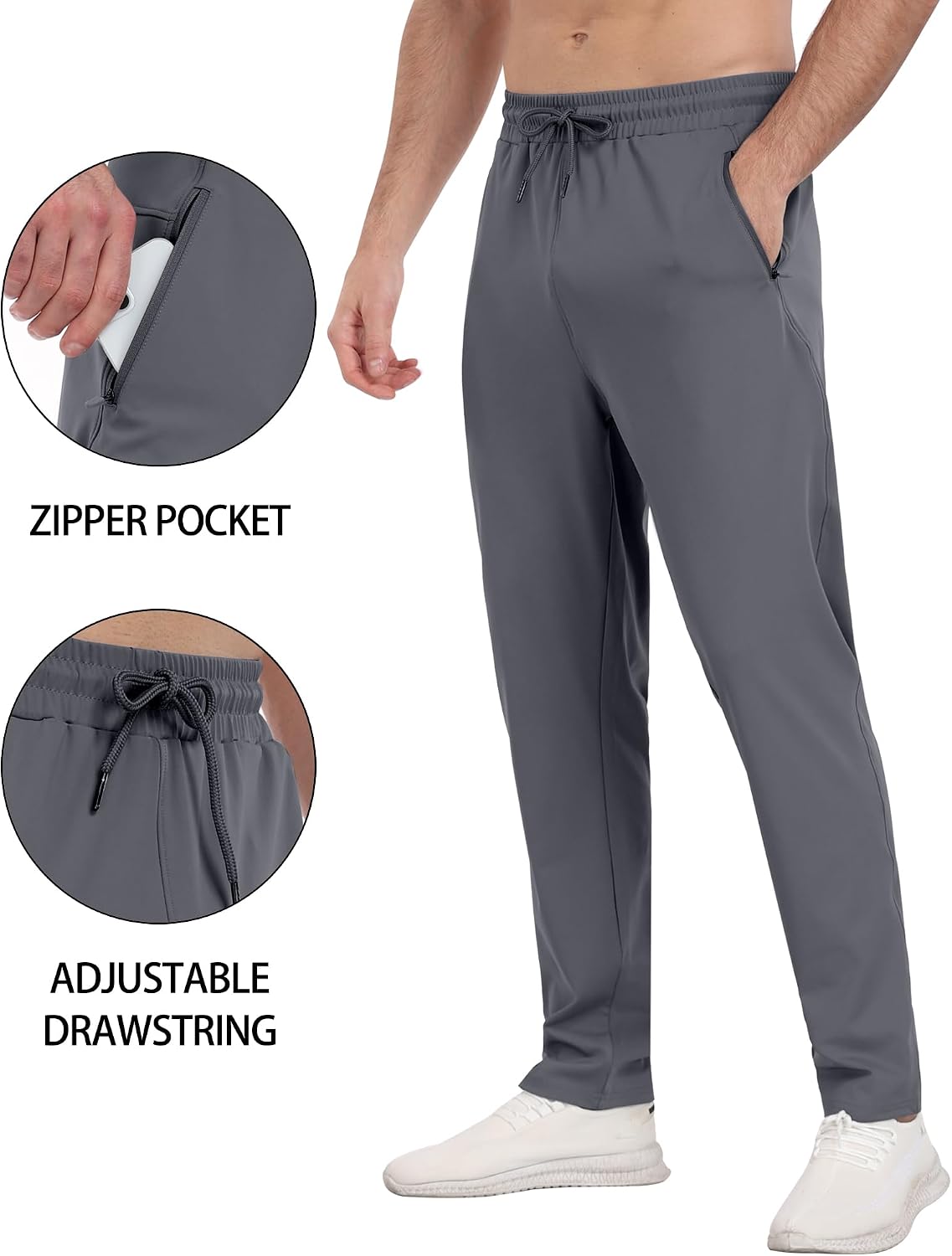 Thumbnail 4 de 3 Pack Athletic Joggers with Pockets