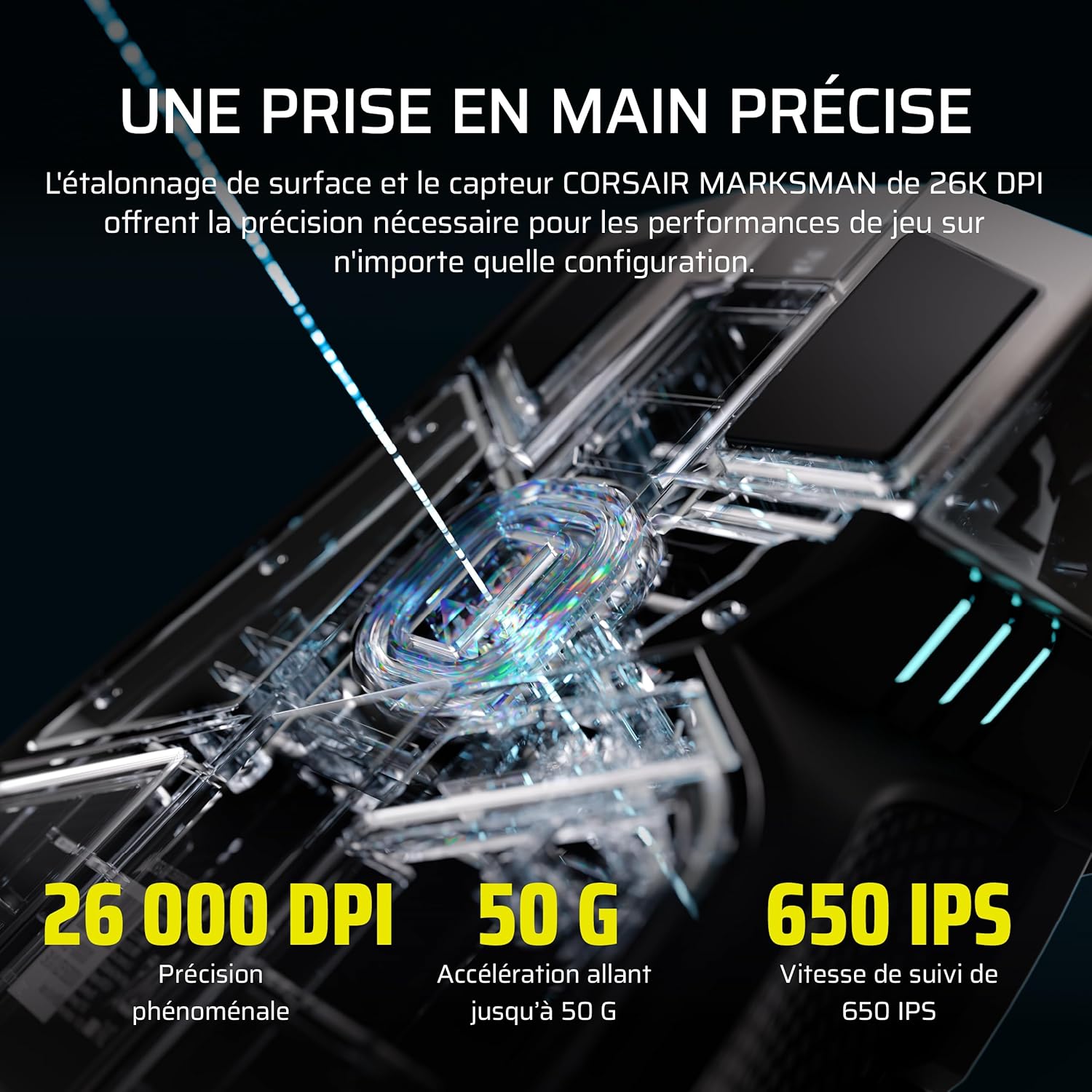 Thumbnail 5 de Corsair IRONCLAW Wireless SE Souris Gaming