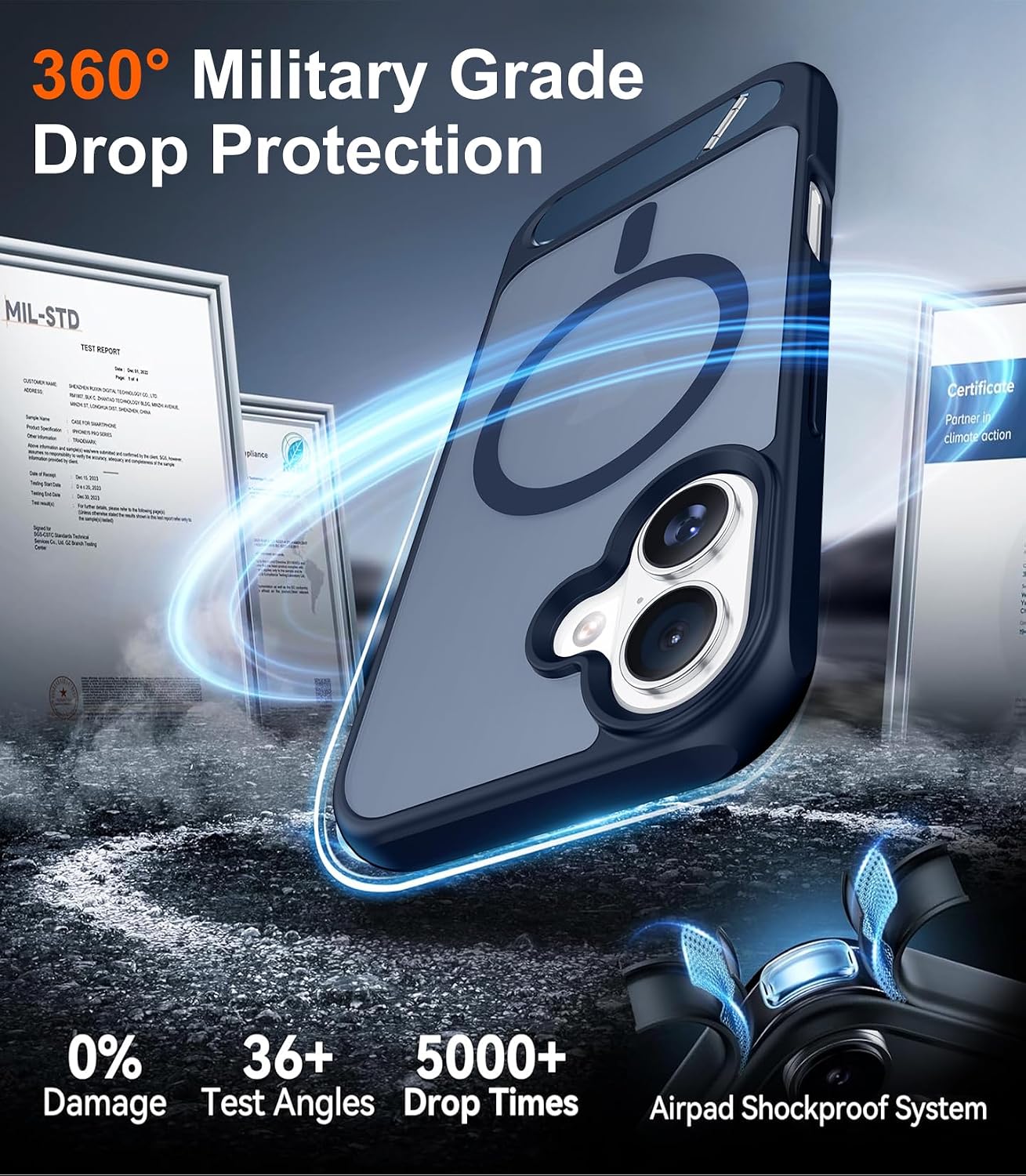 Detalle 2 de Temdan iPhone 17 Case 6.3 inch