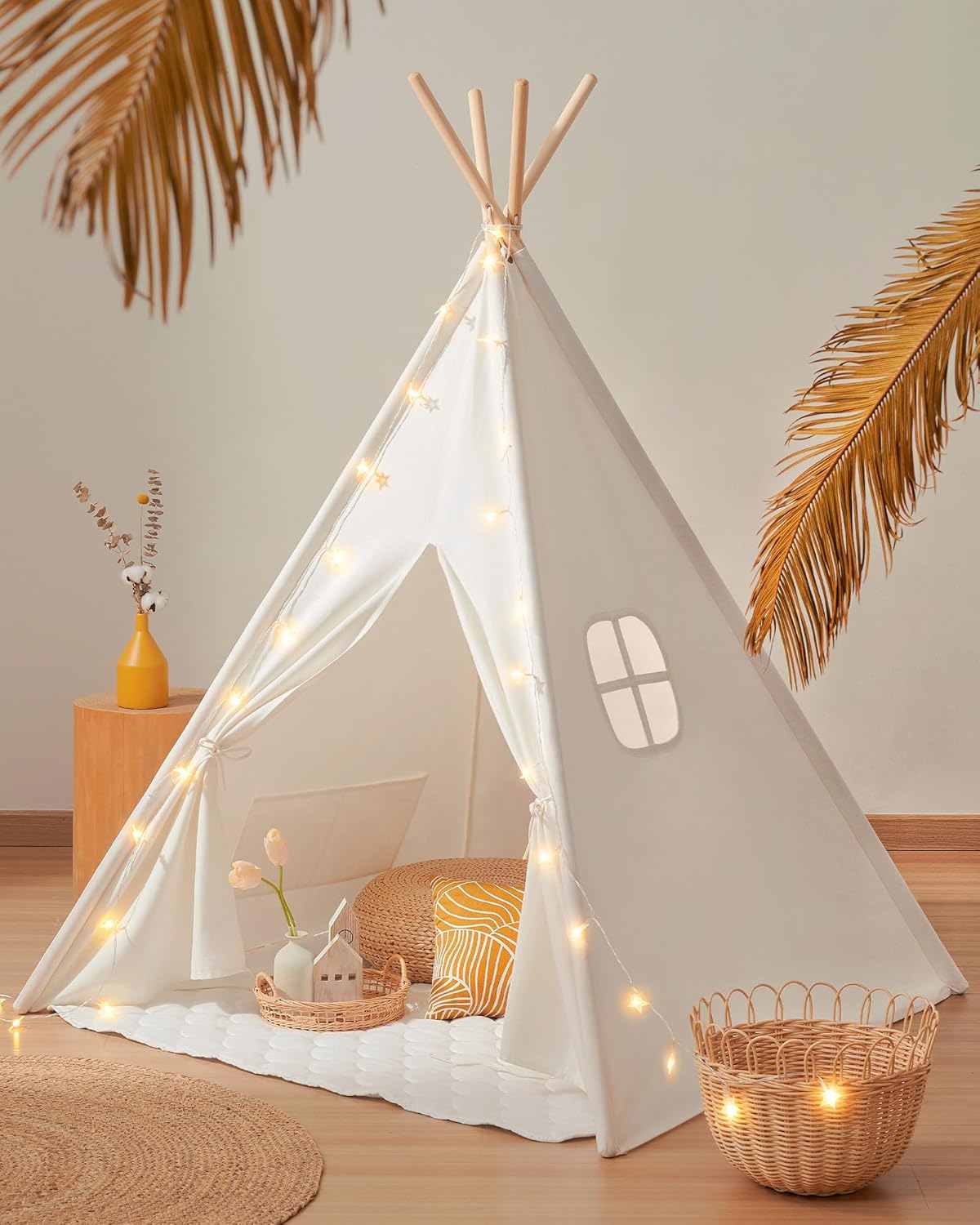 Detalle 2 de Tiny Land Tipi Zelt 167,6 cm ⛺