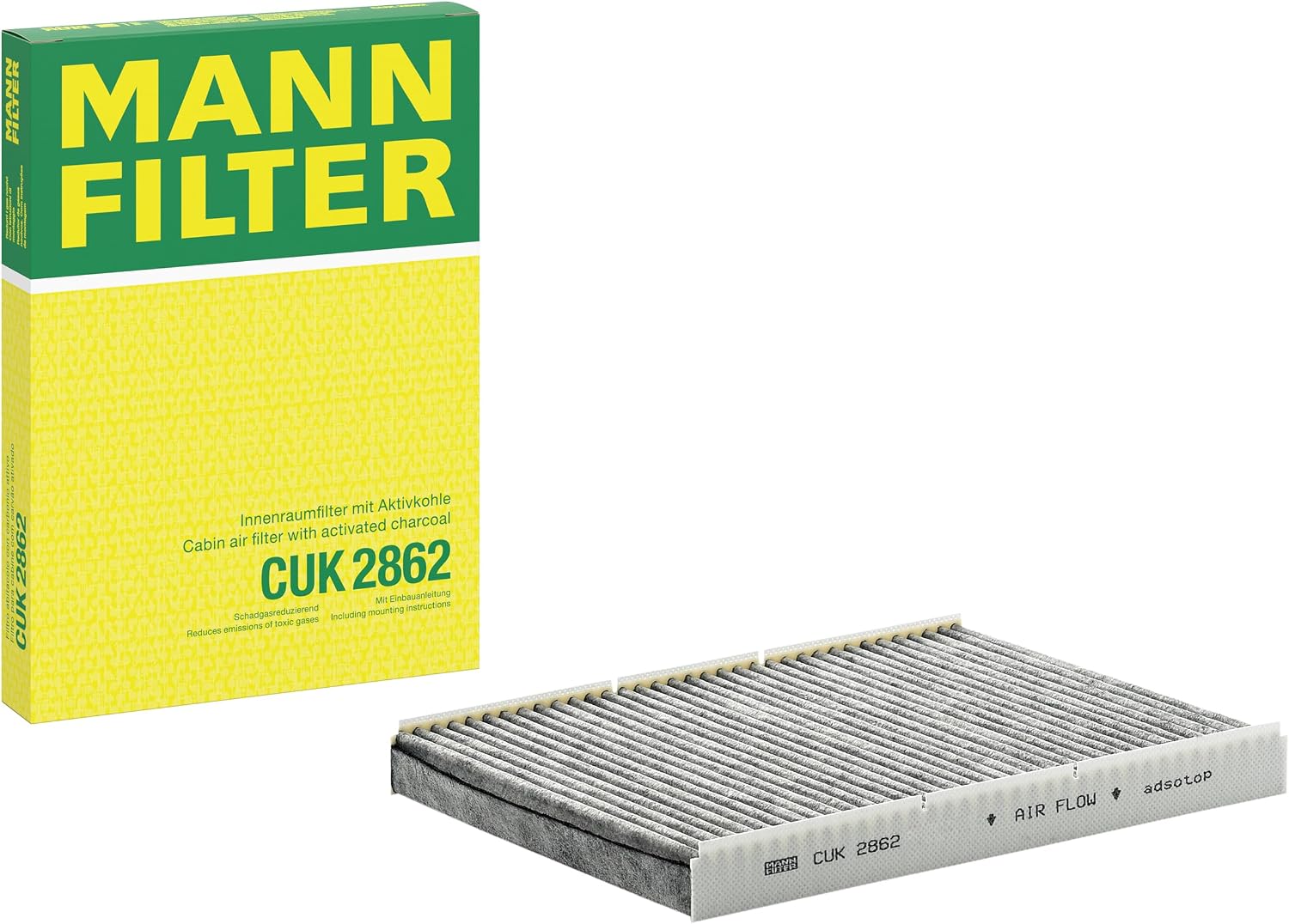 Detalle de MANN-FILTER CUK 2862 Filtre d'habitacle