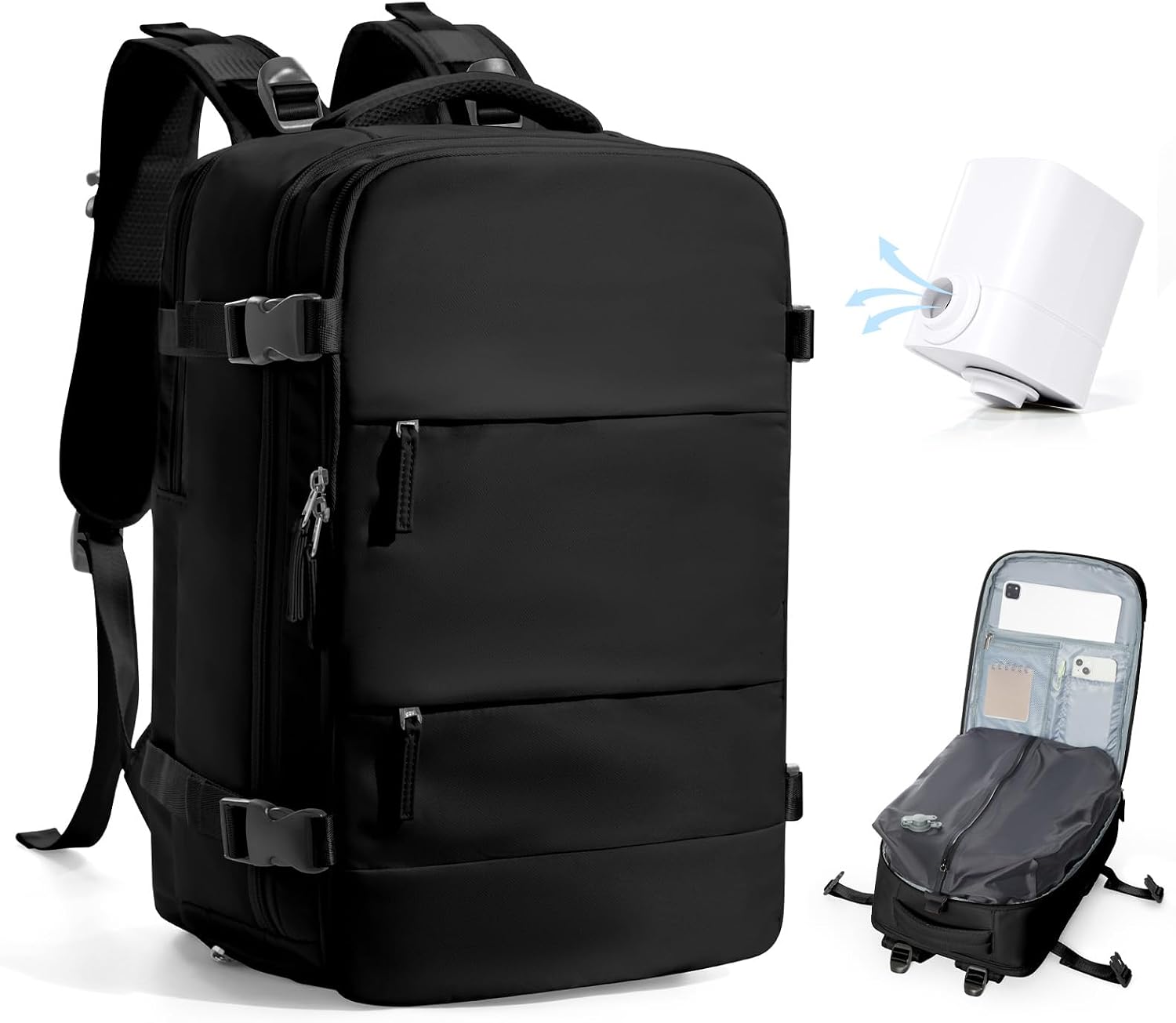 Imagen de BJLFS Mochila de Cabina 40x30x20 con compresión en OfertitasTOP