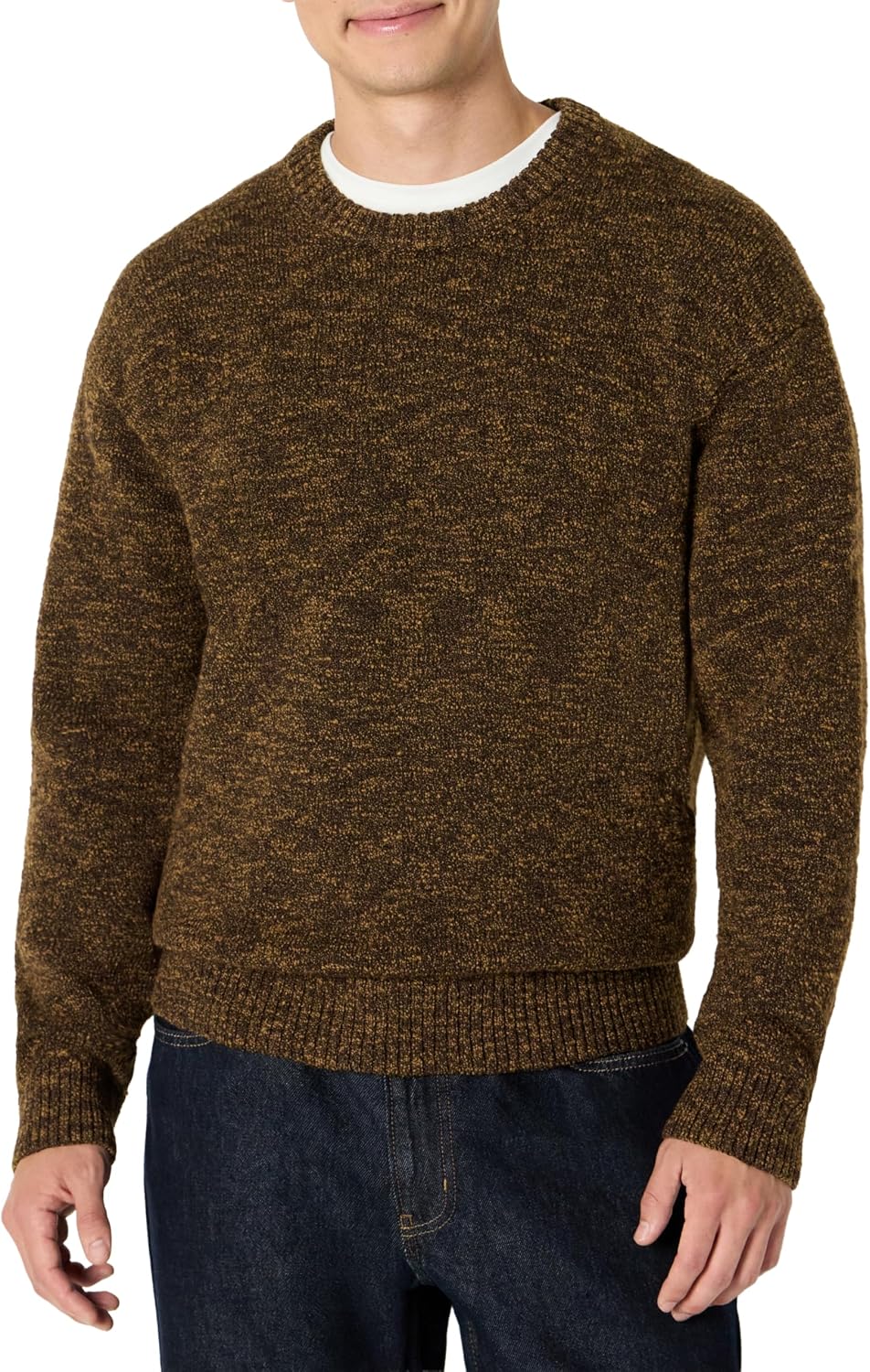 Detalle de Amazon Essentials Relaxed-Fit Heavyweight Jumper