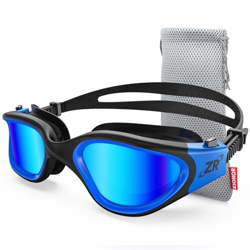 Detalle de Zionor G1: Gafas de natación polarizadas, antiniebla y 100% UV para unisex y adulto