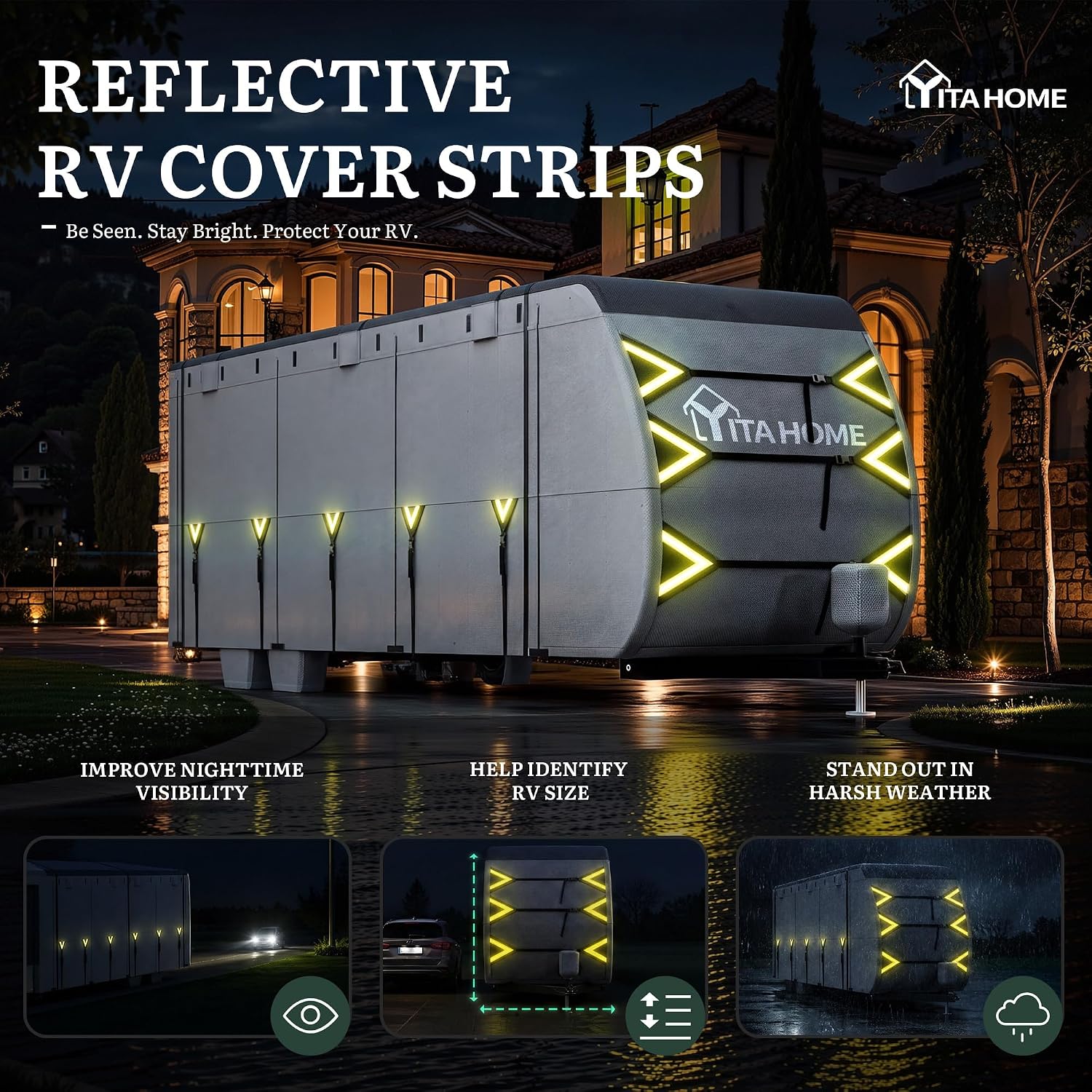 Detalle de YITAHOME Travel Trailer Cover 24–27FT