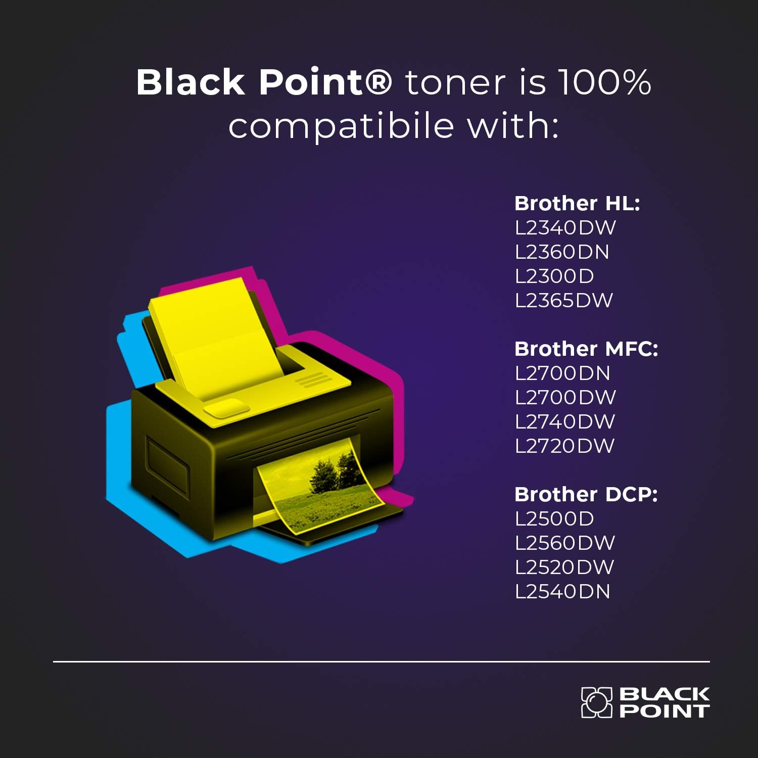 Detalle 2 de BLACK POINT TN-2320 Toner Nero compatibile Brother